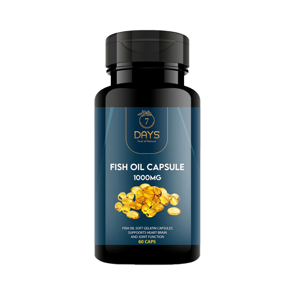 7Days Fish Oil 1000mg Capsule - Image 1