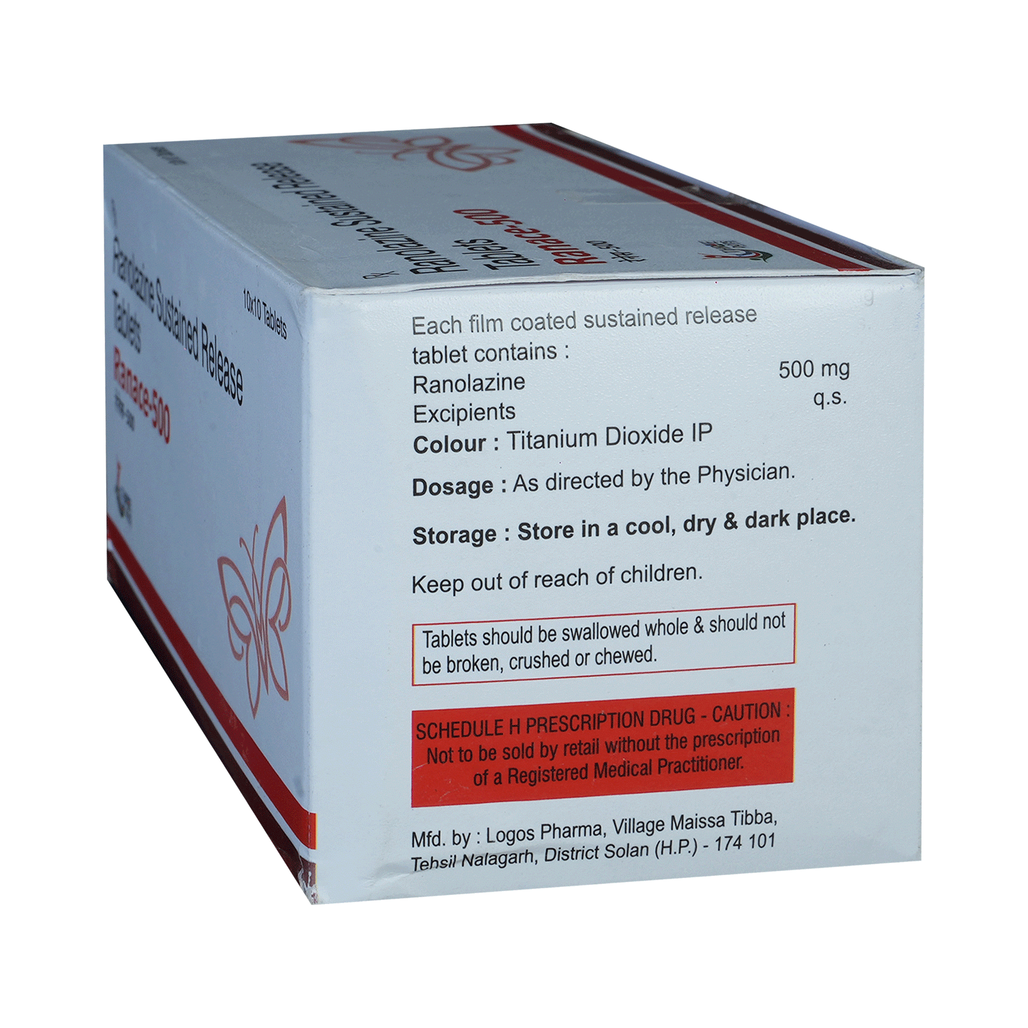 Ranace 500mg Tablet SR - Image 3