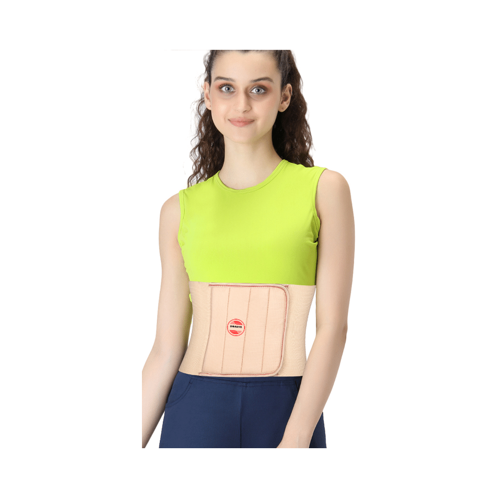 Dgarys Elastic Abdominal Belt After Delivery for Tummy Reduction Belt For Pregnant Women Large Skin Colour