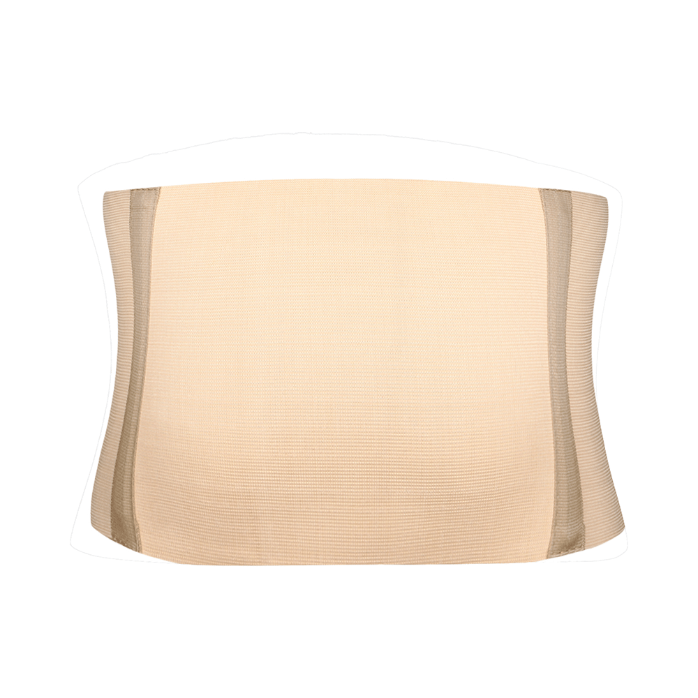Dgarys Elastic Abdominal Belt After Delivery for Tummy Reduction Belt For Pregnant Women Large Skin Colour - Image 4