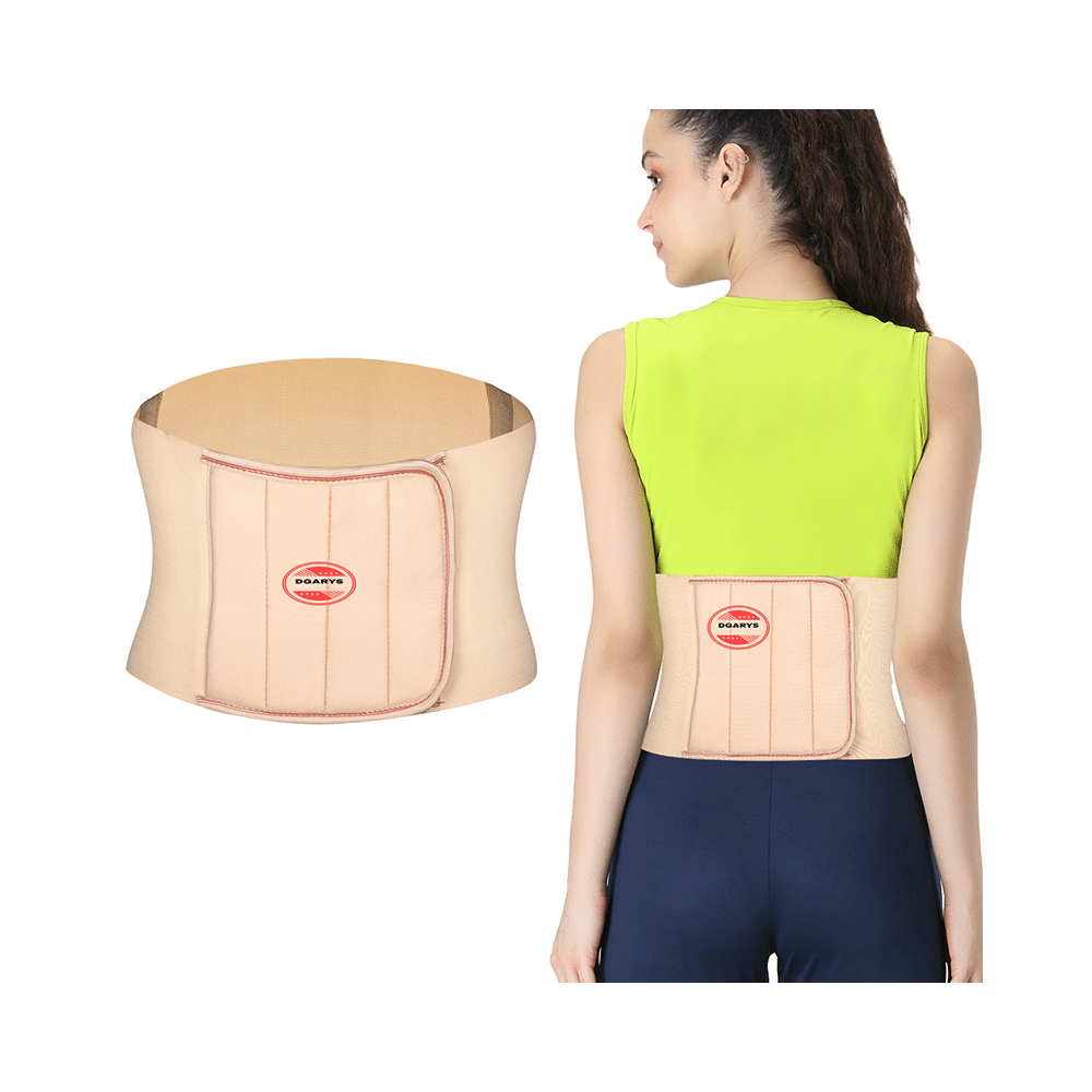 Dgarys Elastic Abdominal Belt After Delivery for Tummy Reduction Belt For Pregnant Women Large Skin Colour - Image 2