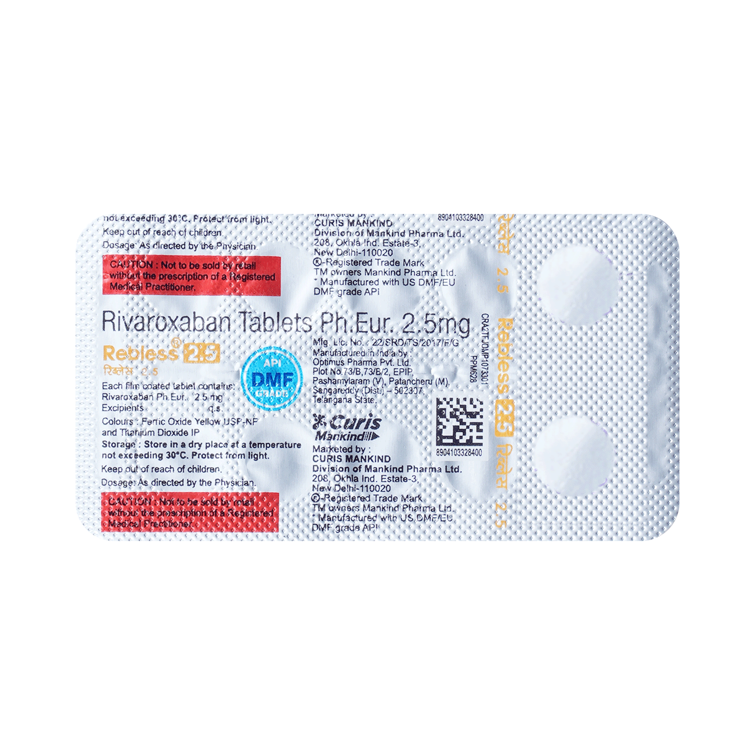 Rebless 2.5mg Tablet - Image 5