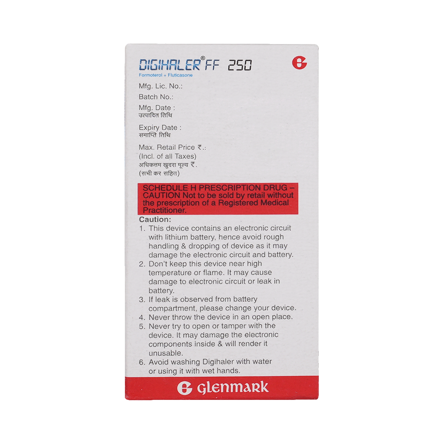 Digihaler FF 6mcg/250mcg Inhaler - Image 4