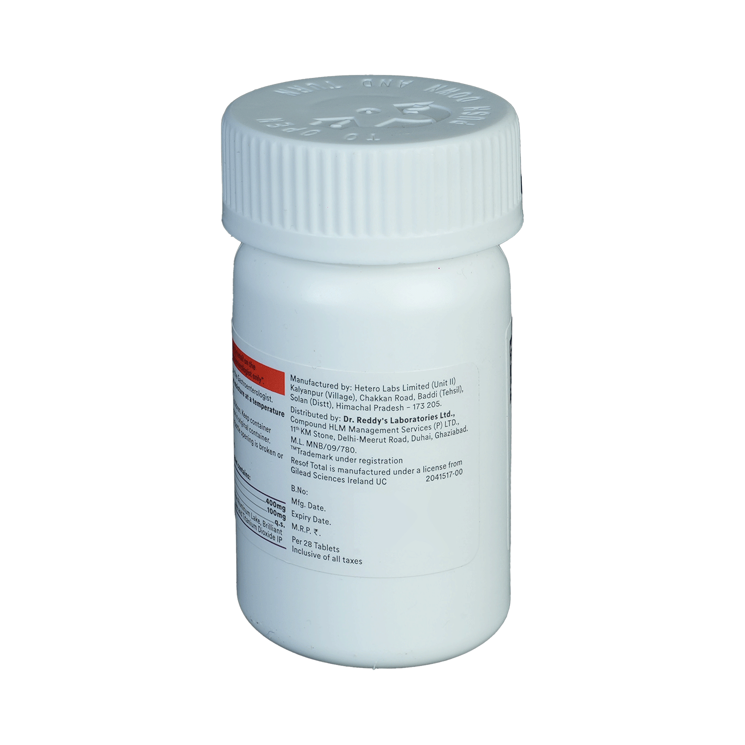 Resof Total 400mg/100mg Tablet - Image 6