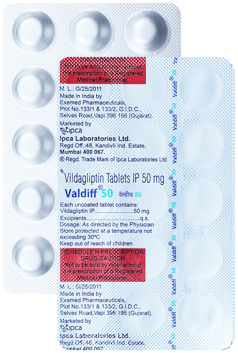Valdiff 50mg Tablet