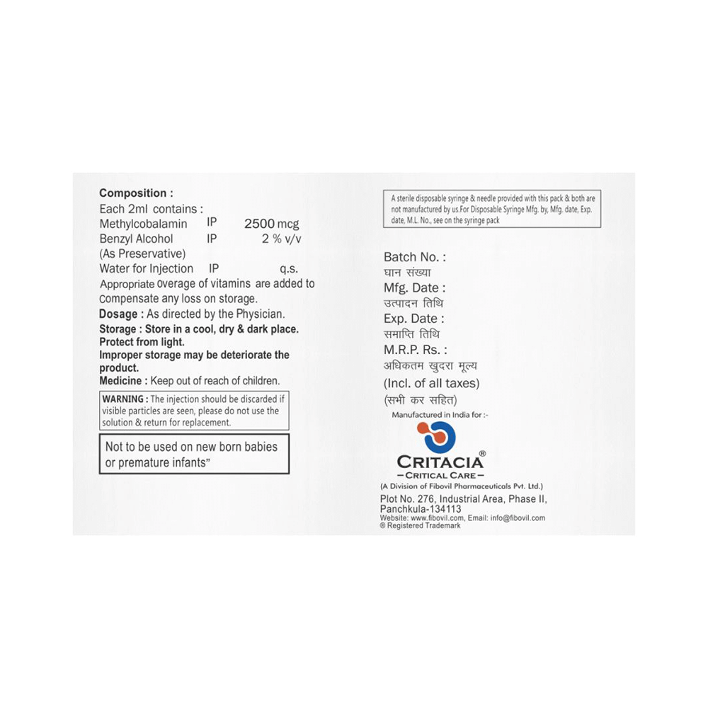 Nervoglad 2500 Injection - Image 2