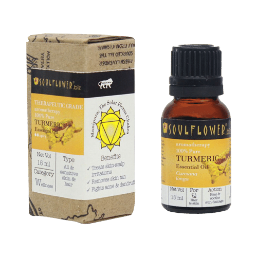 Soulflower Turmeric/Curcuma Longa Essential Oil - Image 1