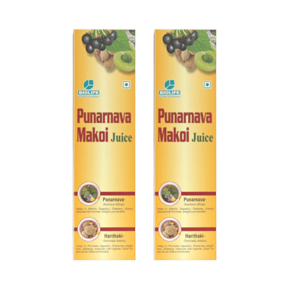 Biolife Punarnava Makoi Juice (700ml Each)