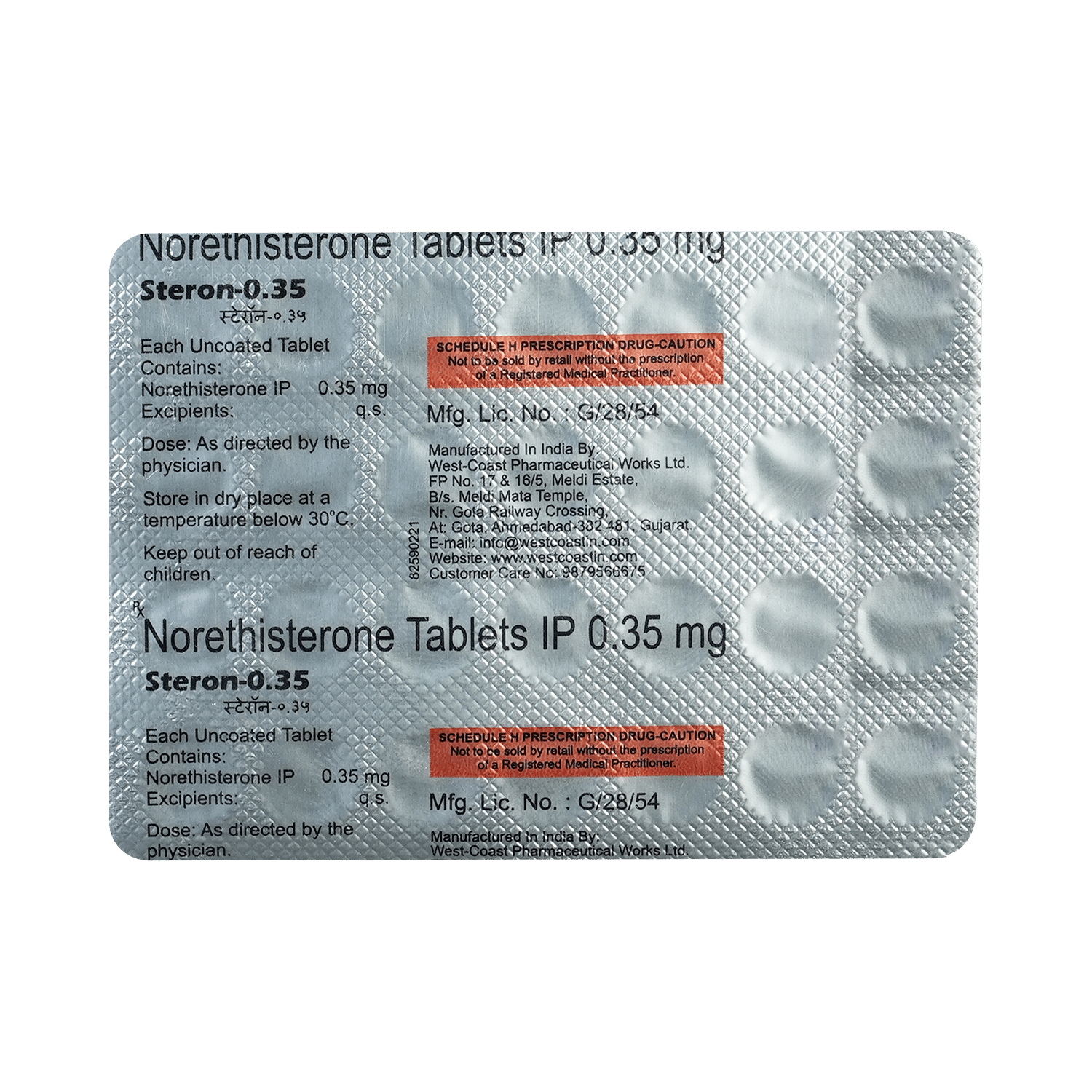 Steron 0.35 Tablet - Image 5