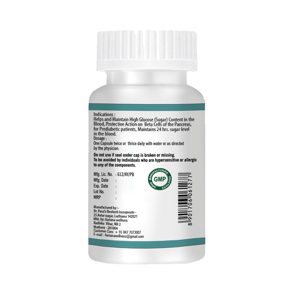 Aariana Wellness Chini Kam Capsule - Image 3