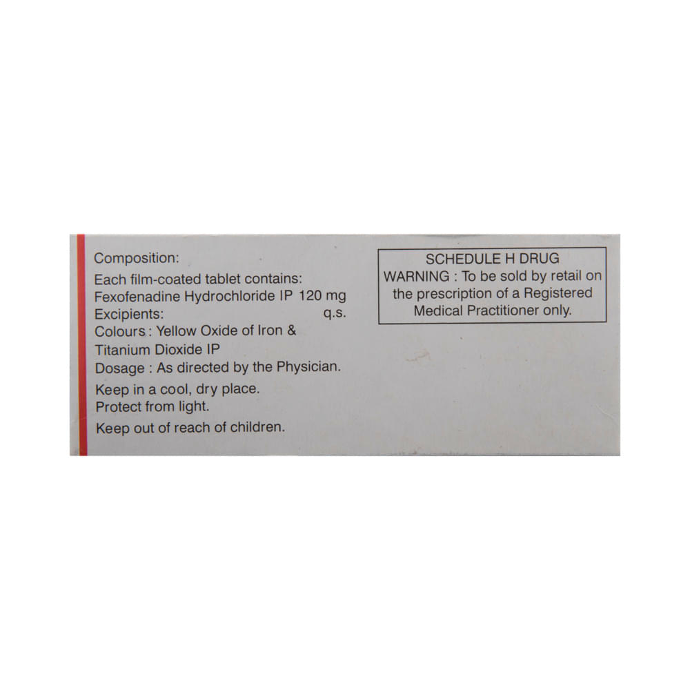Fexofen 120 Tablet - Image 3