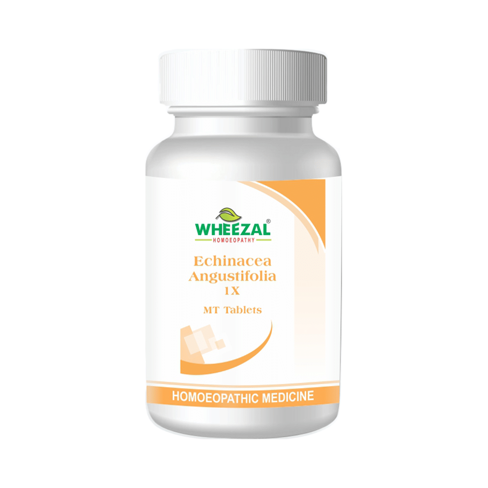 Wheezal Echinacea Angustifolia 1X MT Tablet - Image 2
