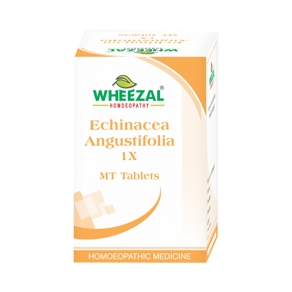 Wheezal Echinacea Angustifolia 1X MT Tablet