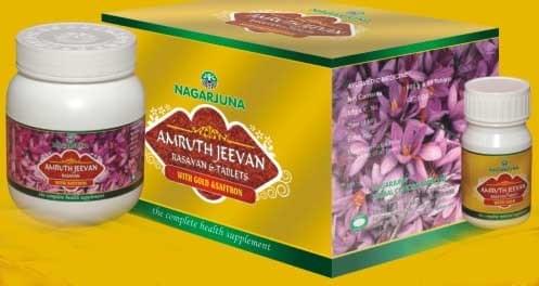 Nagarjuna Amruth Jeevan Rasayan & Tablet (Dual Pack 900 gm Paste & 90 Tablet)