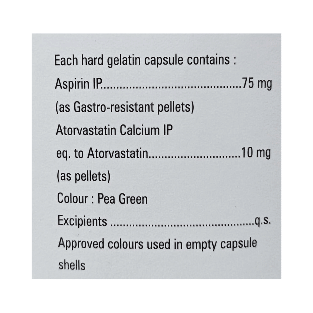 Zocovas ASP 10mg/75mg Capsule - Image 2