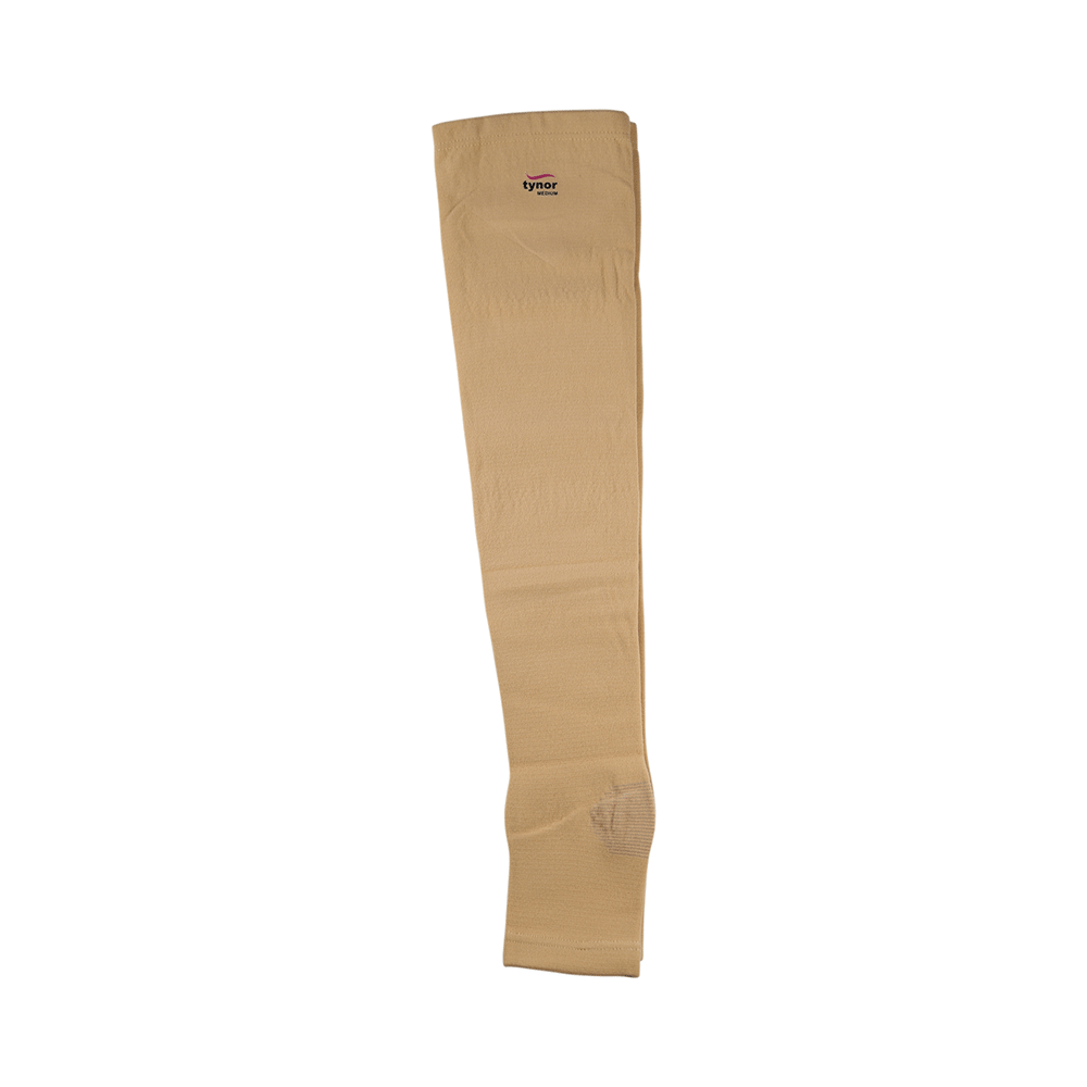 Tynor I 15 Compression Stocking Mid Thigh Open Toe Small - Image 2