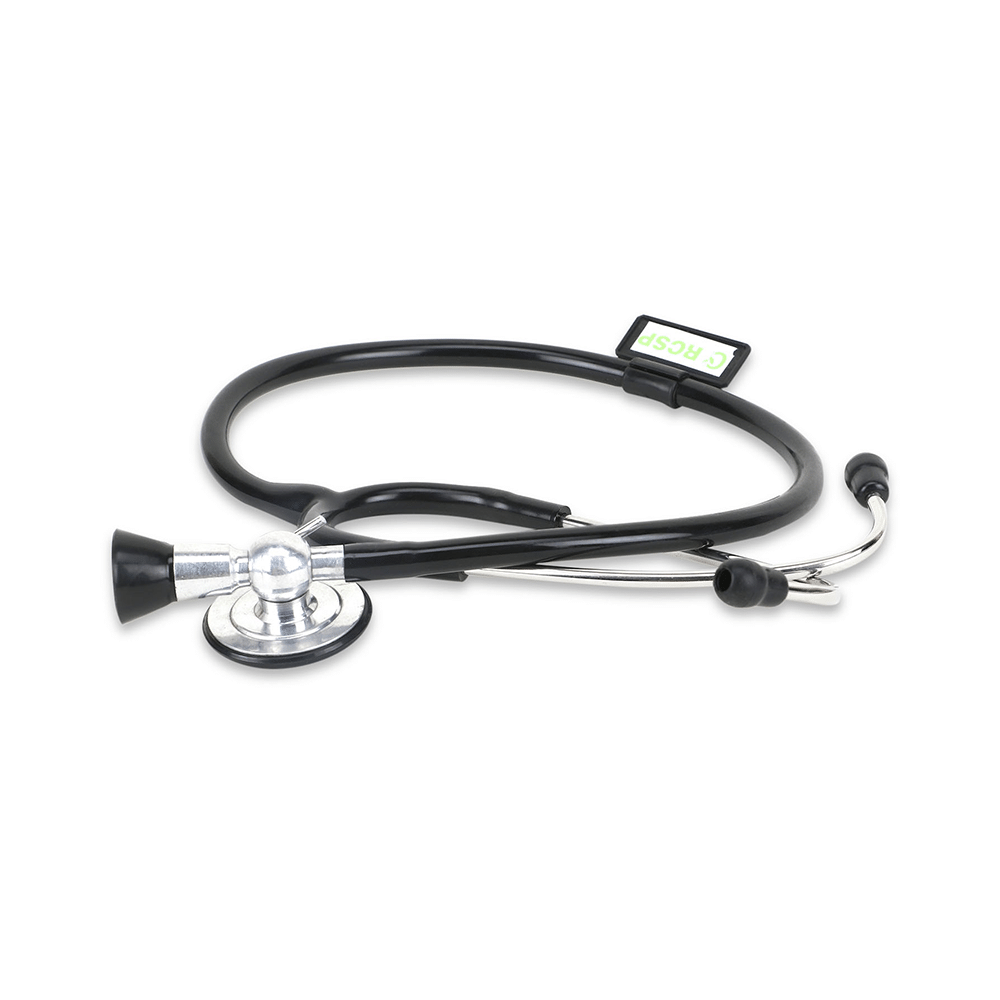 RCSP Bell Shape Stethoscope with Fetoscope Black - Image 8