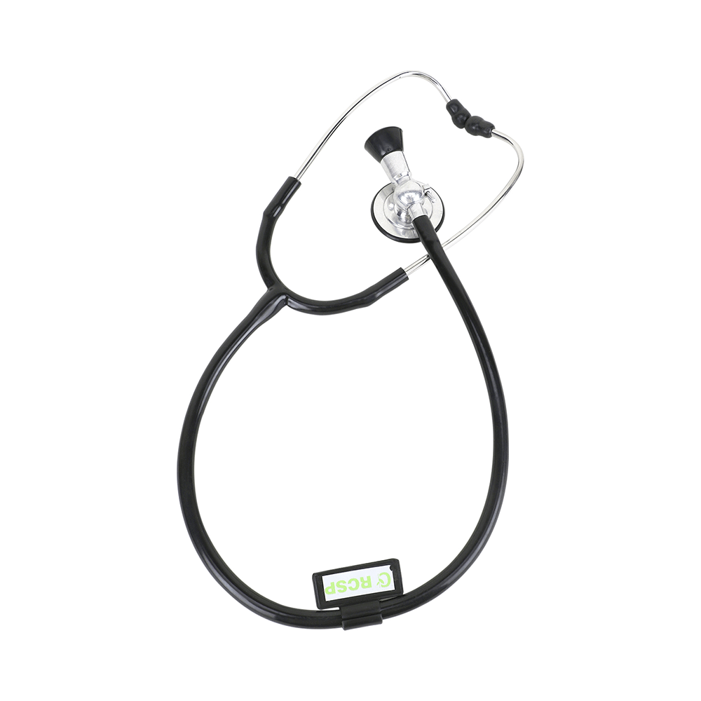 RCSP Bell Shape Stethoscope with Fetoscope Black - Image 3