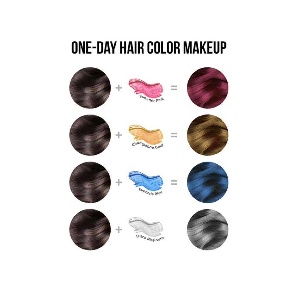 Anveya Colorisma 1 Day Temporary Hair Color (30ml Each) Plush Purple - Image 2