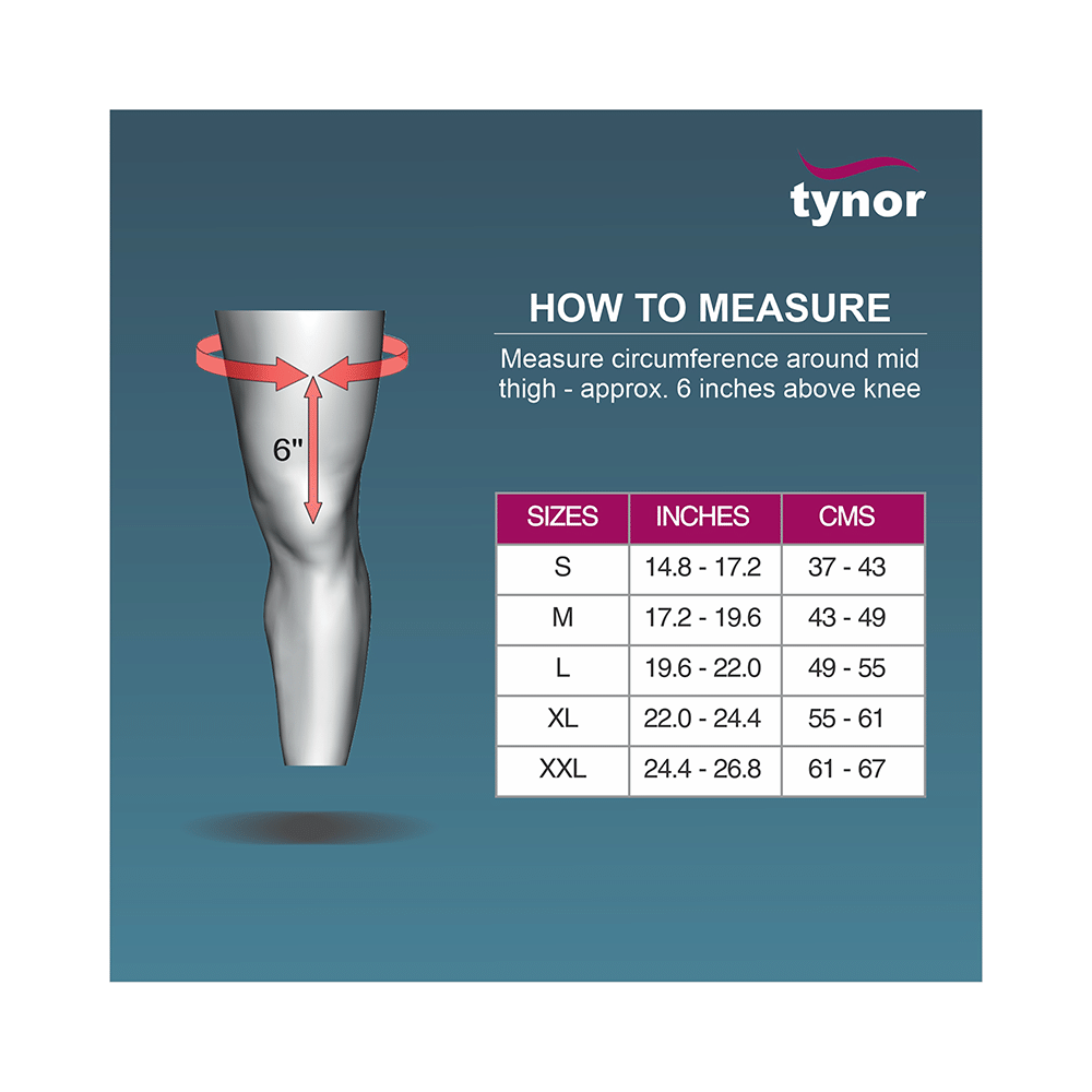 Tynor J-09 Knee Support Sportif (Neoprene) XL - Image 4