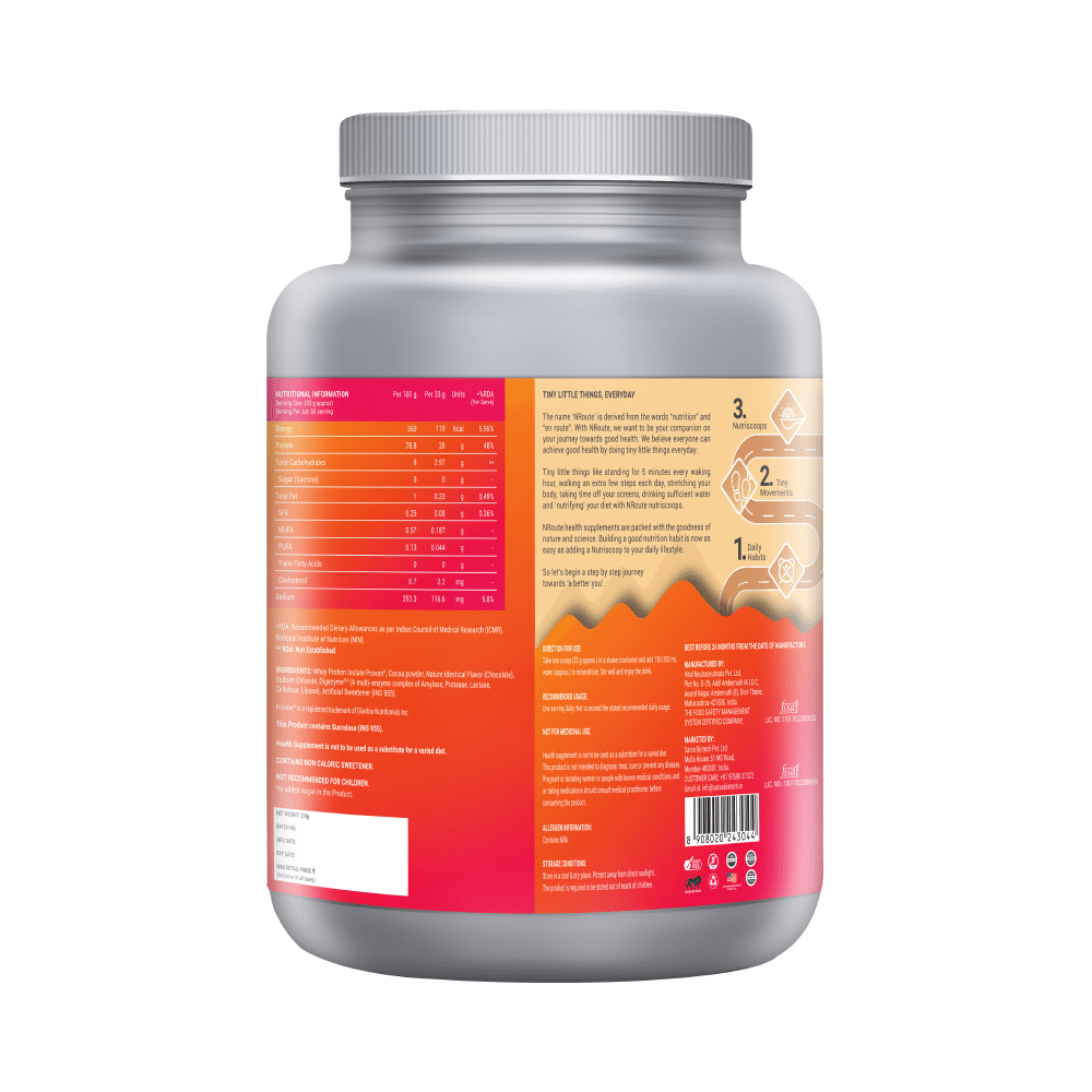 Nroute Isolate + Double Chocolate Powder - Image 2