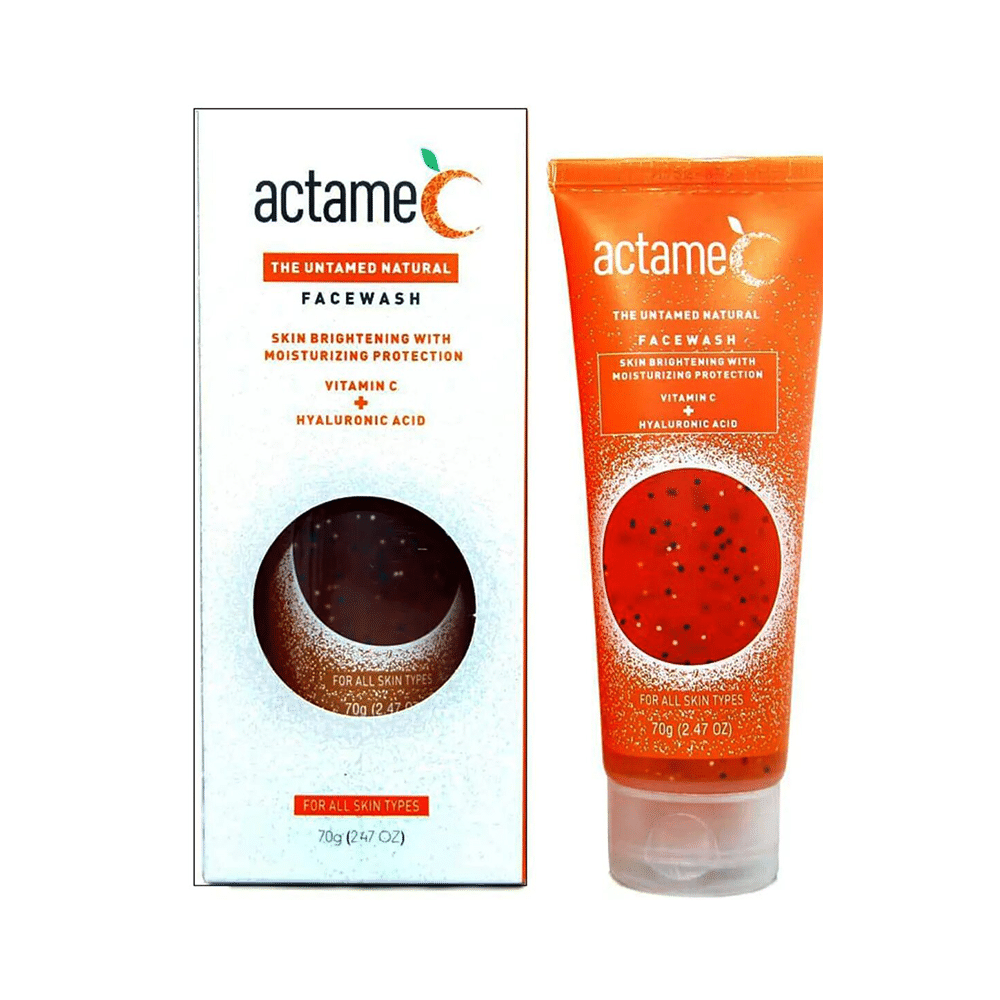 Actame C Face Wash with Vitamin C & Hyaluronic Acid - Image 4