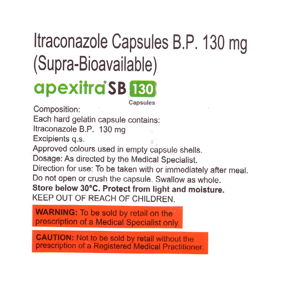 Apexitra SB 130 Capsule - Image 2