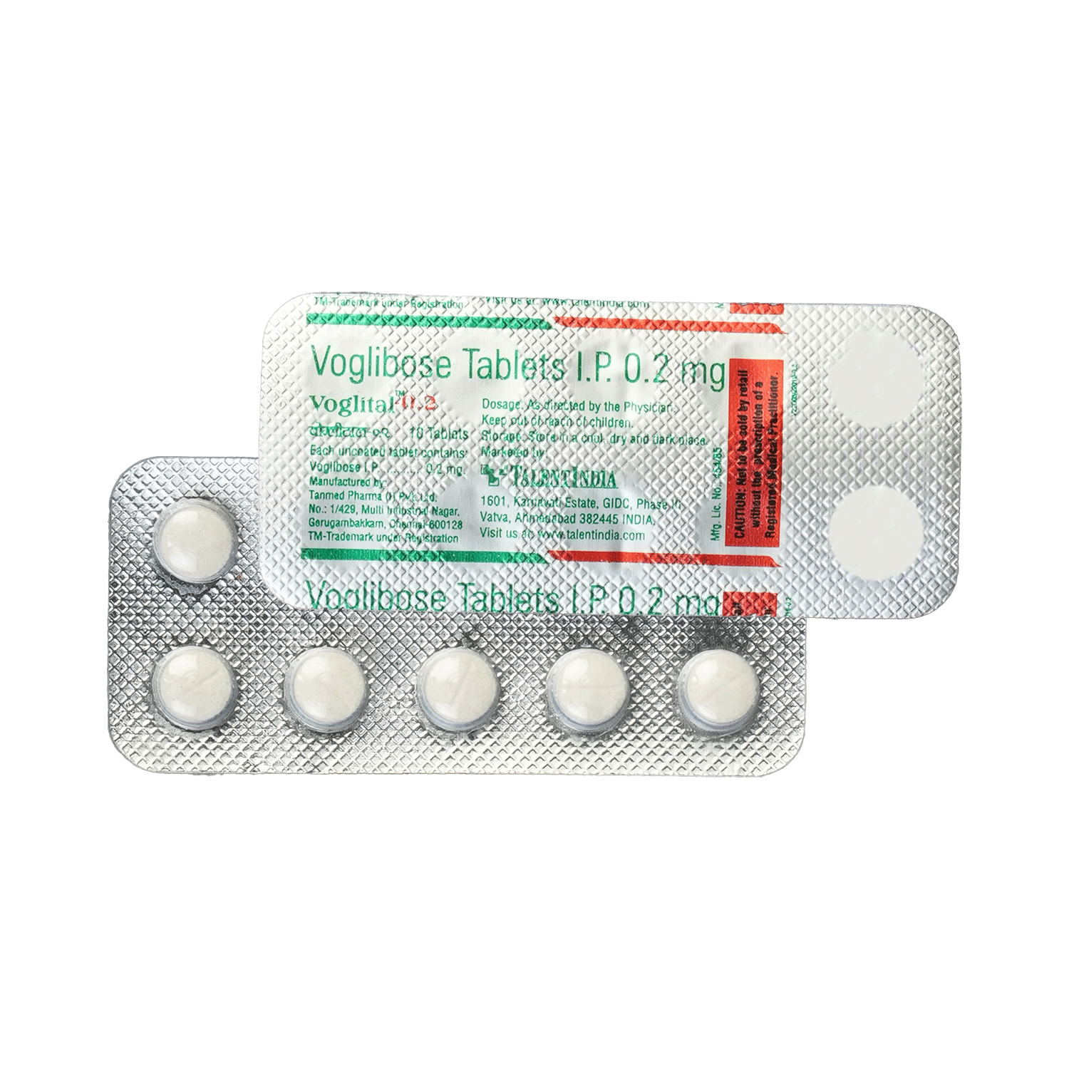 Voglital 0.2 Tablet - Image 1