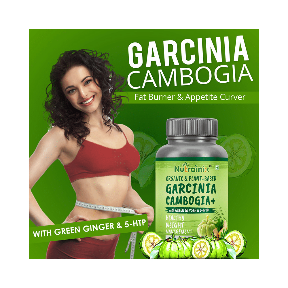 Nutrainix Organic & Plant-Based Garcinia Cambogia+ Vegetarian Capsule - Image 3