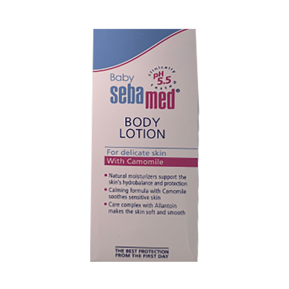 Sebamed Baby Lotion with Camomile & Allantoin | For Sensitive Skin - Image 1