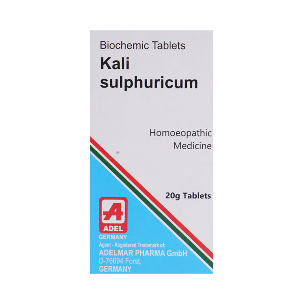 ADEL Kali Sulphuricum Biochemic Tablet 30X - Image 1