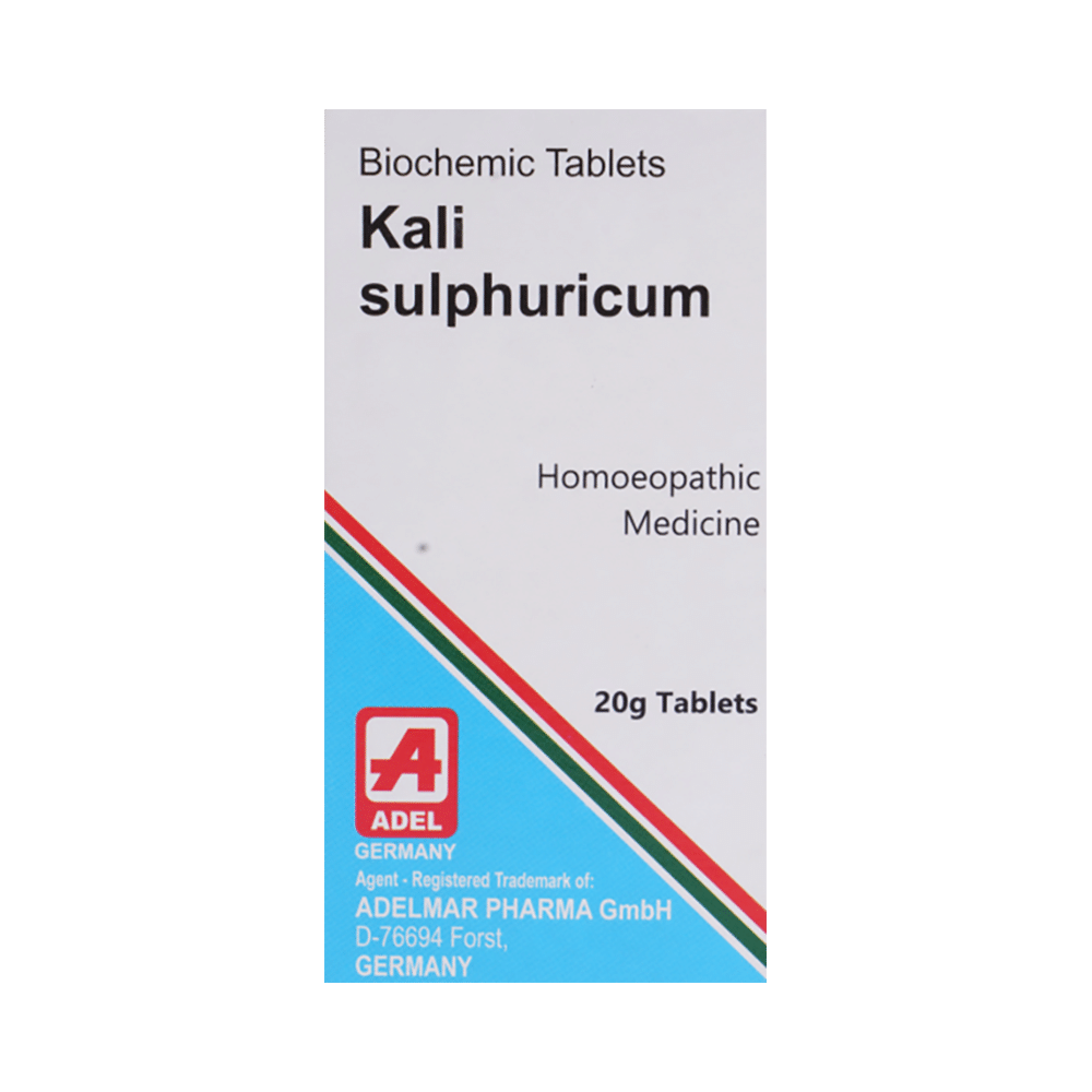 ADEL Kali Sulphuricum Biochemic Tablet 30X