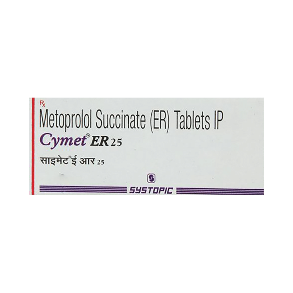 Cymet ER 25 Tablet - Image 1