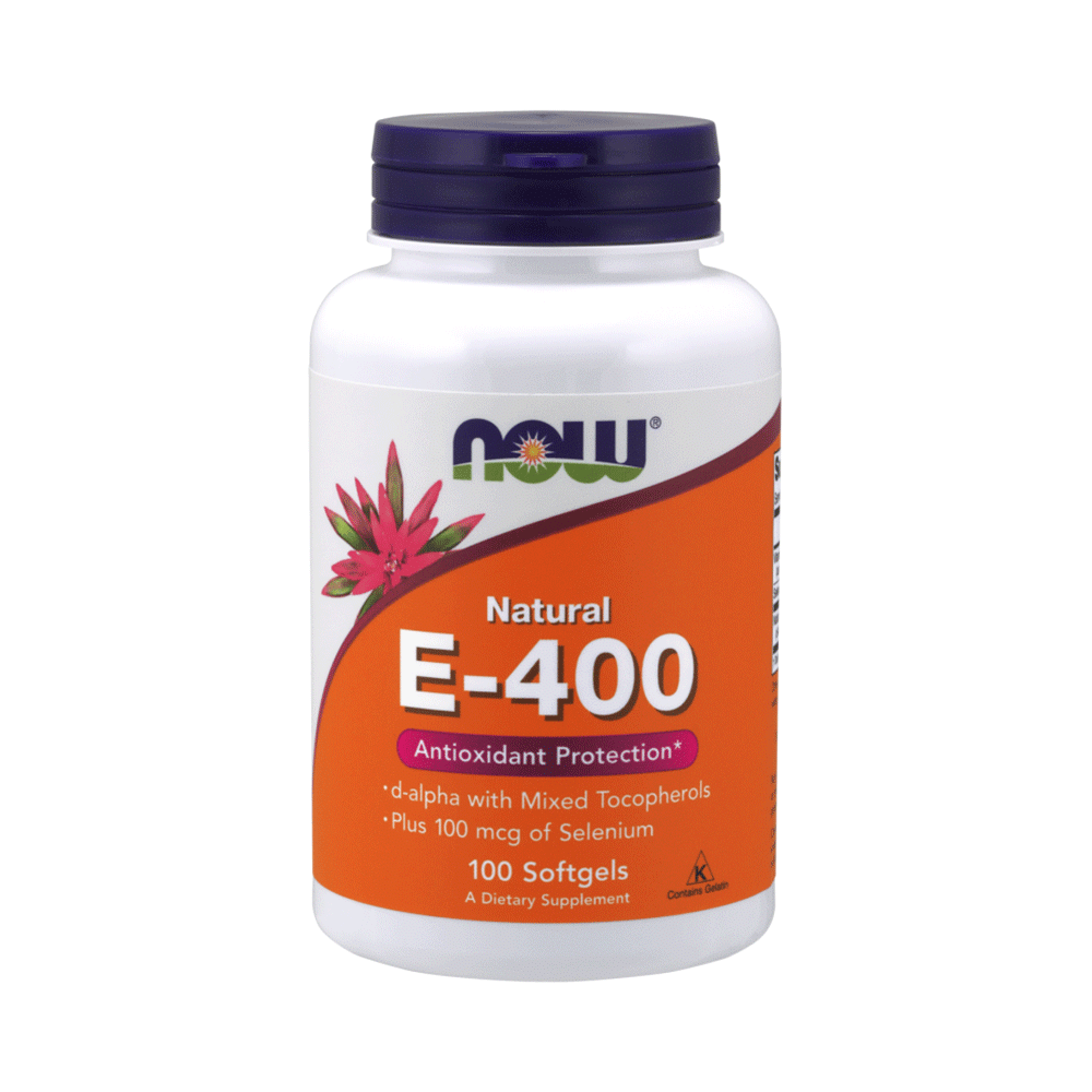 Now Natural E 400 Softgels - Image 1