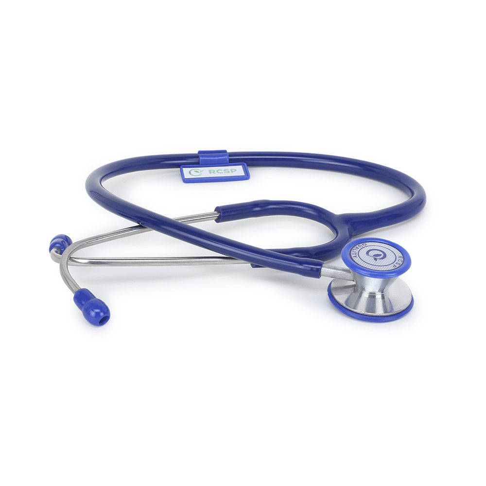 RCSP Dual Head Stethoscope Blue - Image 6