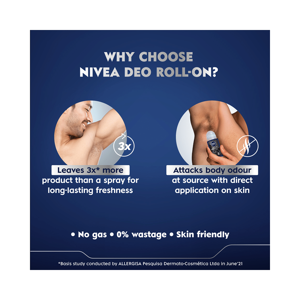 Nivea Men Deep Impact Freshness Deodorant Roll On - Image 4