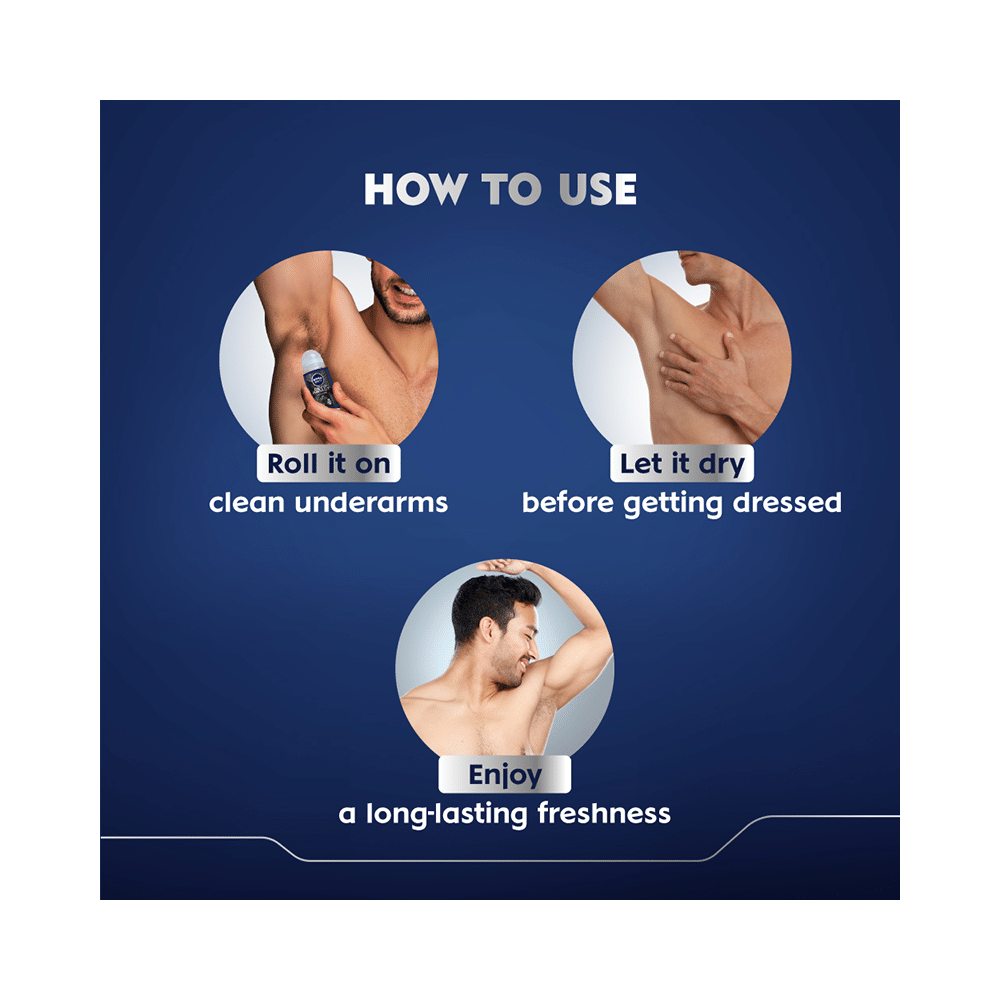 Nivea Men Deep Impact Freshness Deodorant Roll On - Image 6