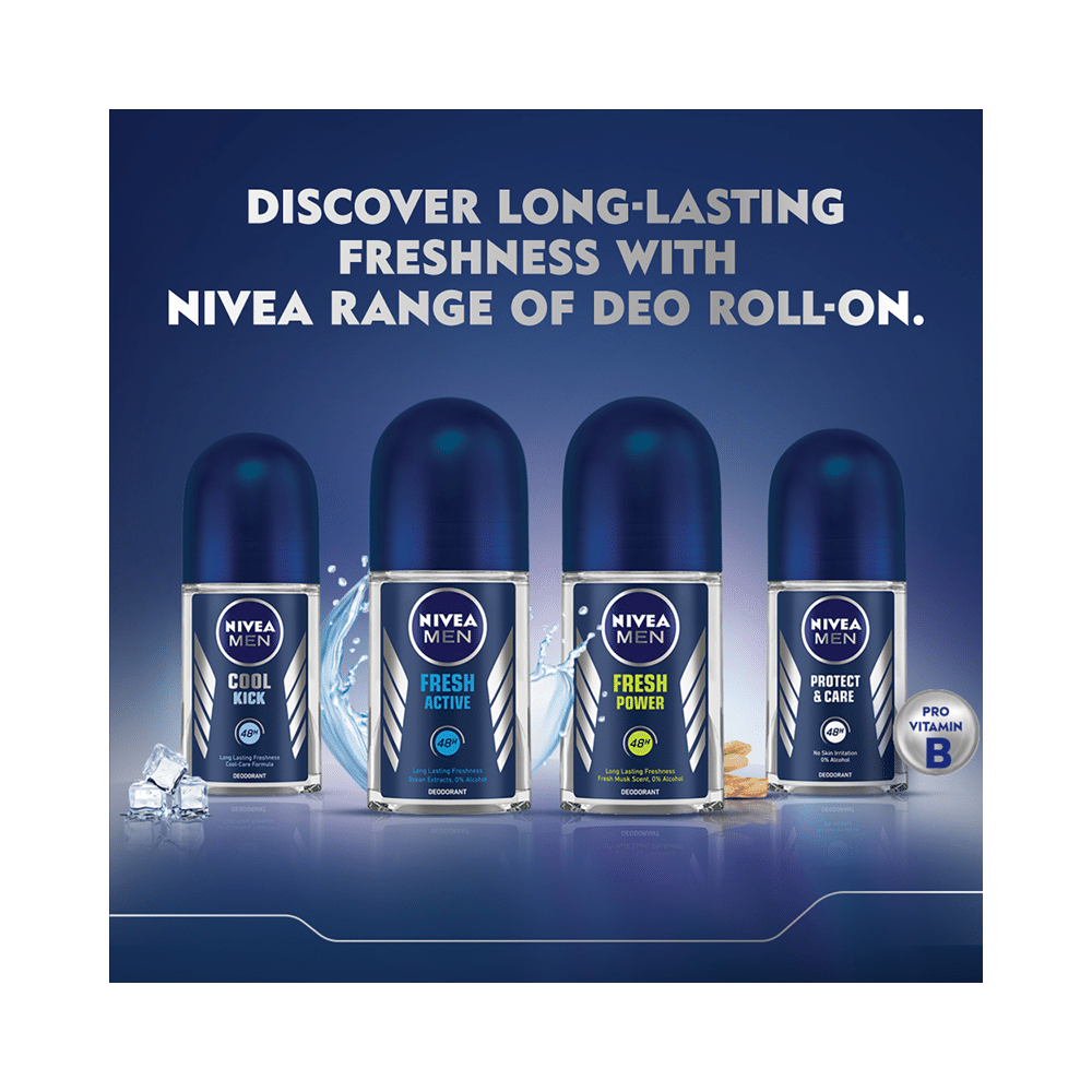 Nivea Men Deep Impact Freshness Deodorant Roll On - Image 7