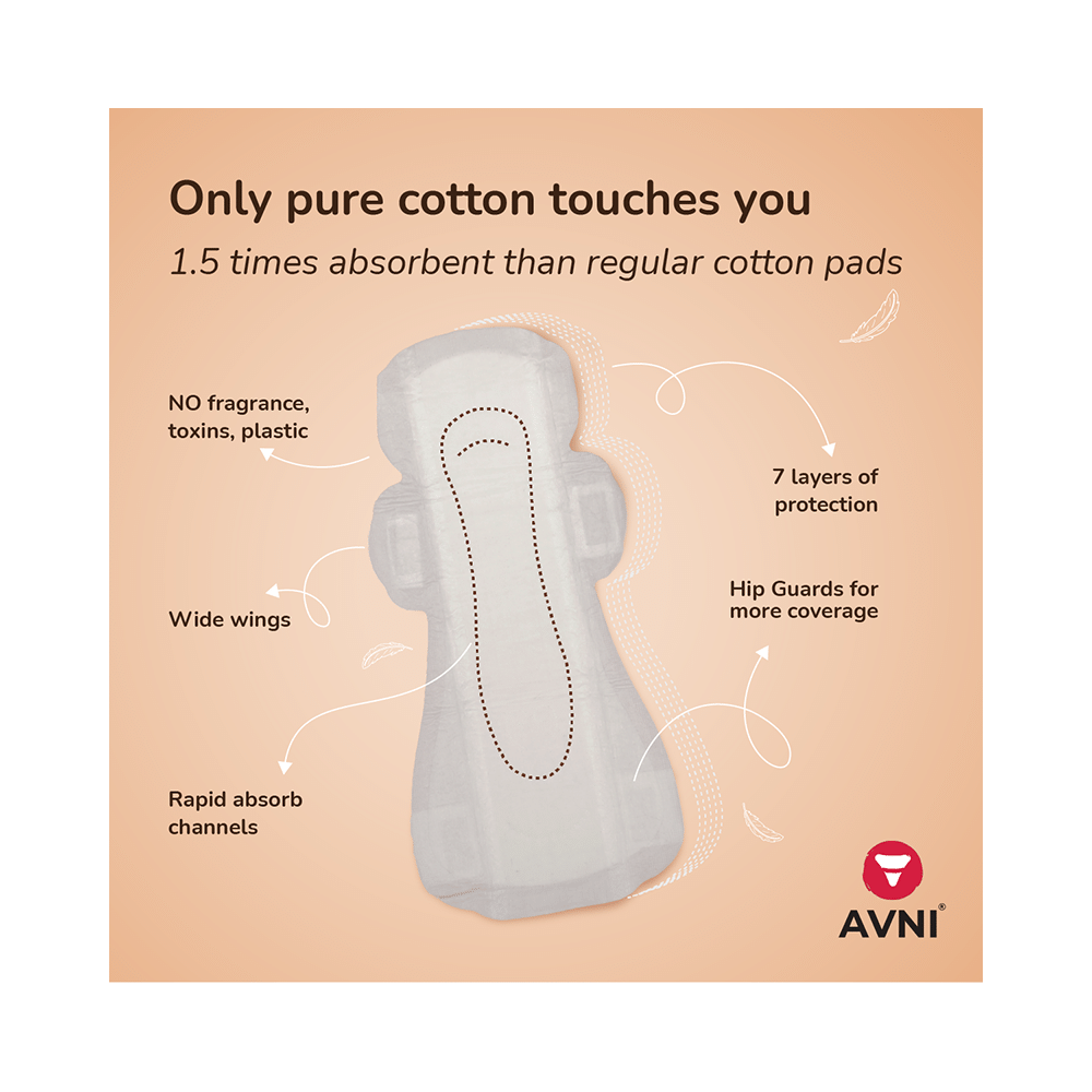 Avni Natural Sanitary Pads XL - Image 3