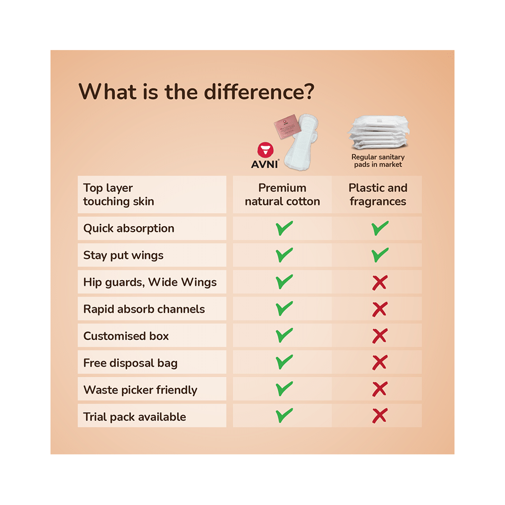 Avni Natural Sanitary Pads XL - Image 5