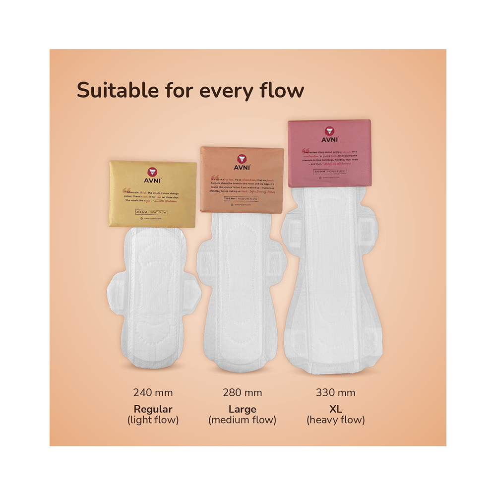 Avni Natural Sanitary Pads XL - Image 4
