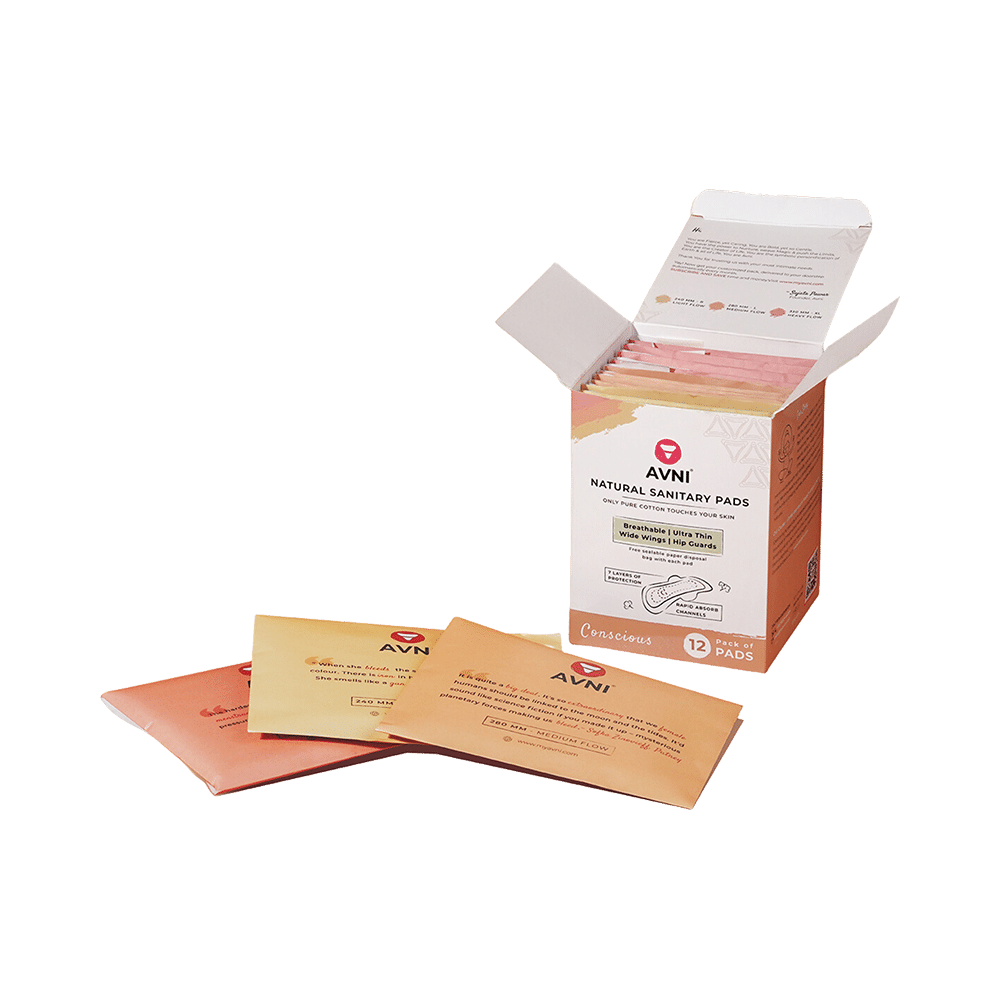 Avni Natural Sanitary Pads XL - Image 1
