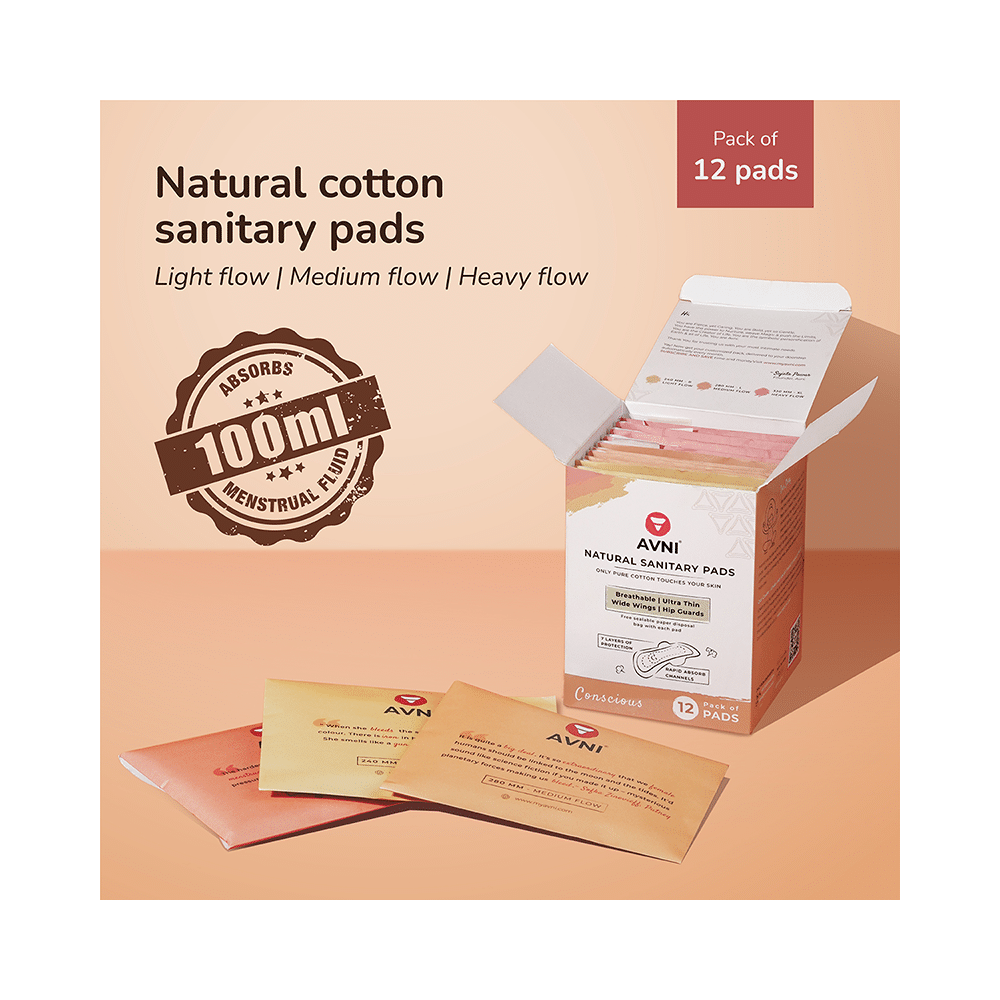 Avni Natural Sanitary Pads XL - Image 2