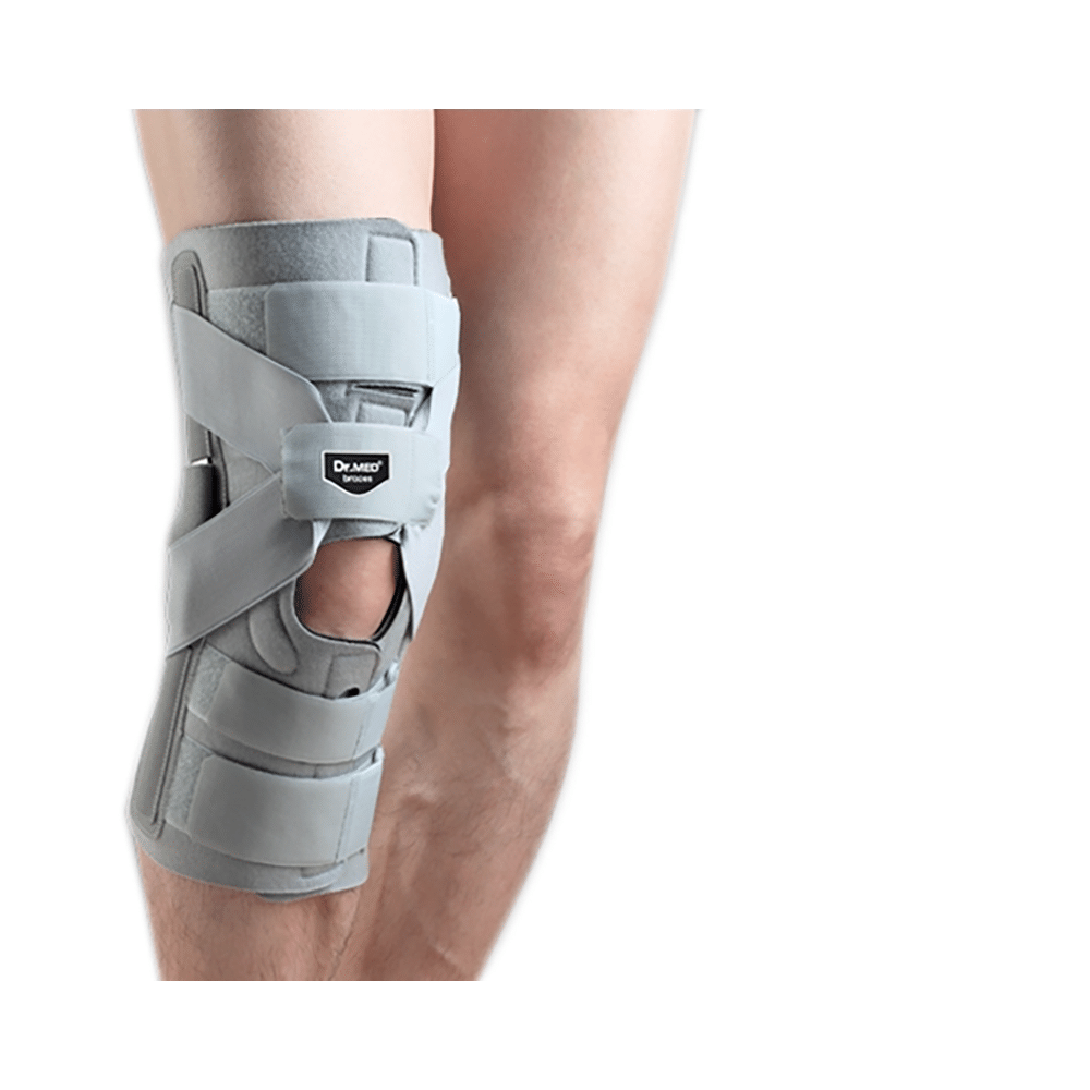 Dr MED Hinged Knee Support PCL DR-K012-2 XL Grey - Image 1