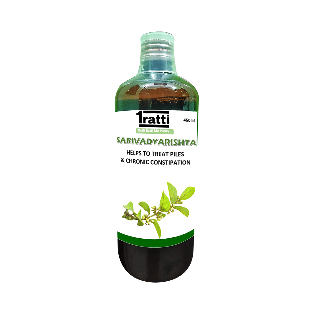 1ratti Sarivadyarishta (450ml Each) - Image 1