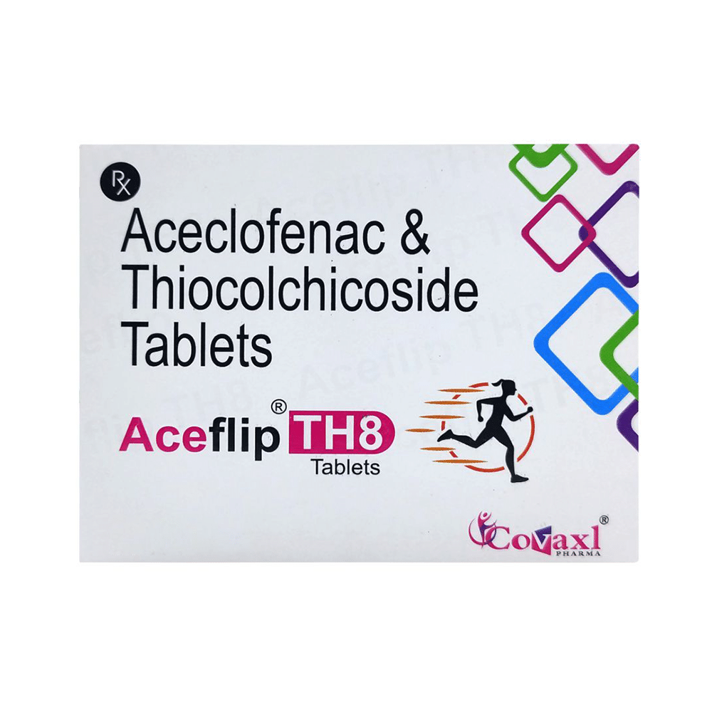 Aceflip TH 100mg/8mg Tablet - Image 1