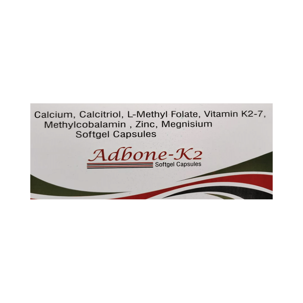 Adbone-K2 Softgel Capsule - Image 1