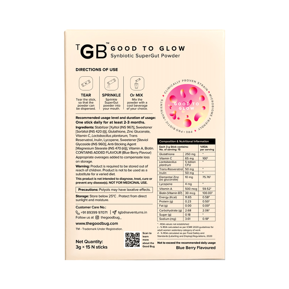 The Good Bug Good to Glow Powder (3gm Each) - Image 2