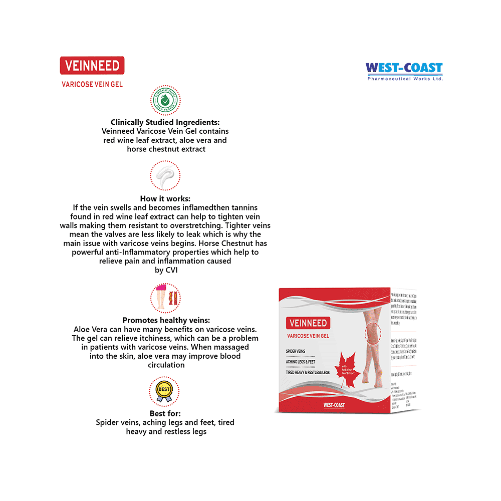 Veinneed Varicose Vein Gel - Image 7