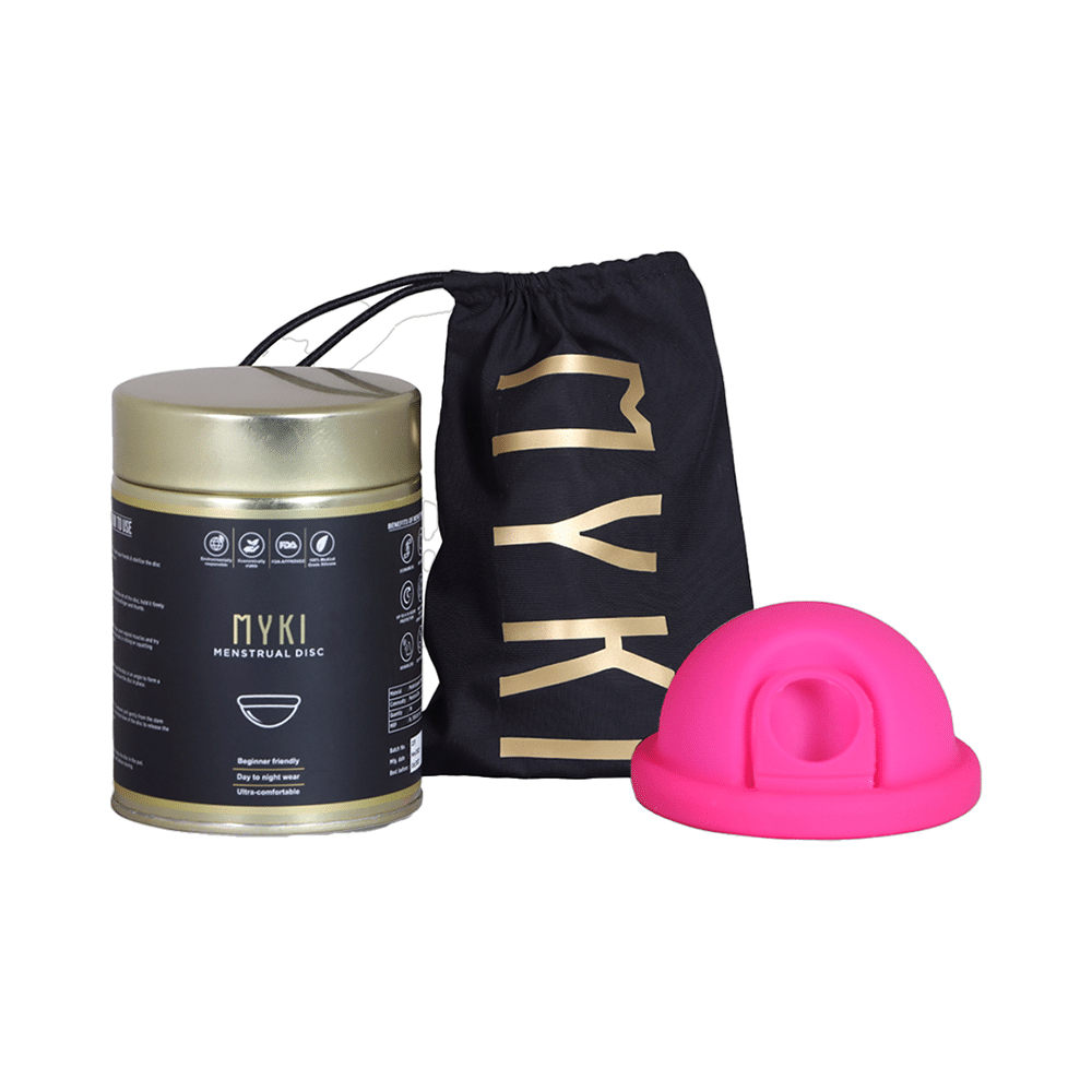 MYKI Basic Gen Z Menstrual Disc Pink Medium - Image 1